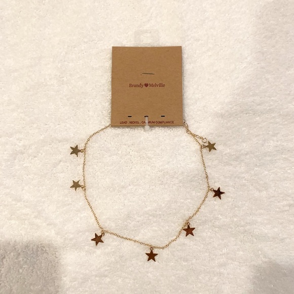 Brandy Melville Jewelry - Brandy Melville Gold Star Necklace